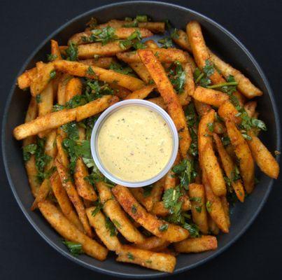 Desi Masala Fries, One of the Most Popular.