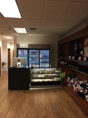 Interior of southern colorado rec dispensary