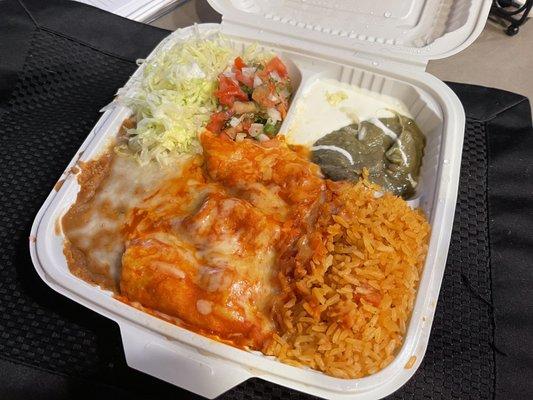 2 Enchilada Combo