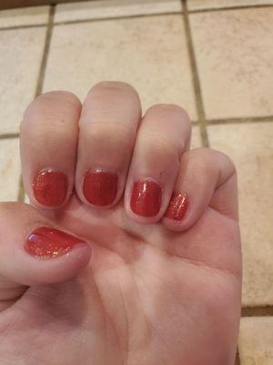 Gel manicure