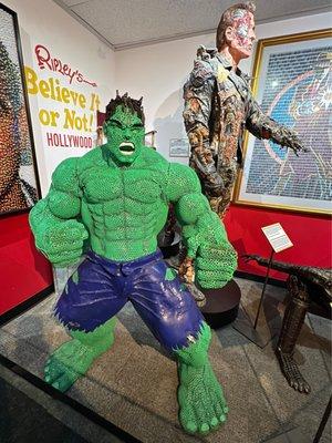 The Hulk & The Terminator  @ Ripley's Believe It or Not on Hollywood Blvd.