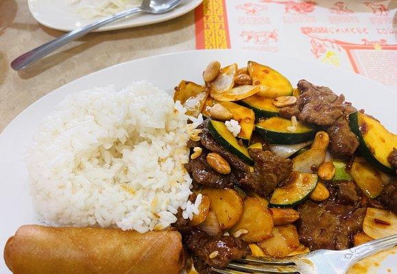 Kung Pao Beef is so flavorful and savory.