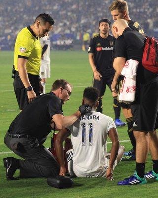 Stubhub Center- Los Angeles Galaxy Attending Physician: Joshua Scott MD