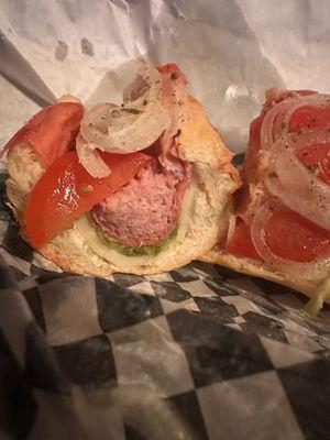 The Italian hoagie