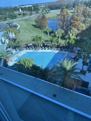 Poolside view