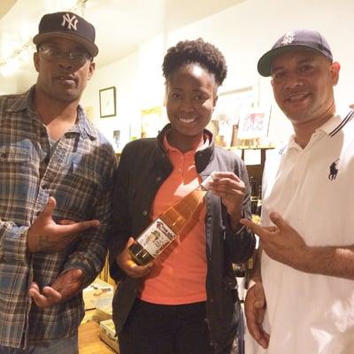 Sadat X & Will Tell Tasting at Fat Cat Wines.