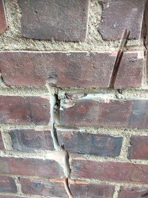 Brick grinding and pointing !