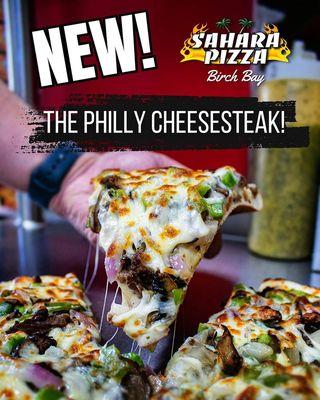 The Philly Cheesesteak!
https://saharapizza.hungerrush.com/Order/Menu/1008
https://linktr.ee/saharapizzabirchbay