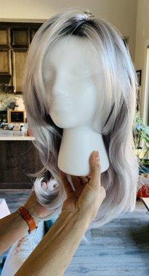 The wig I purchased.