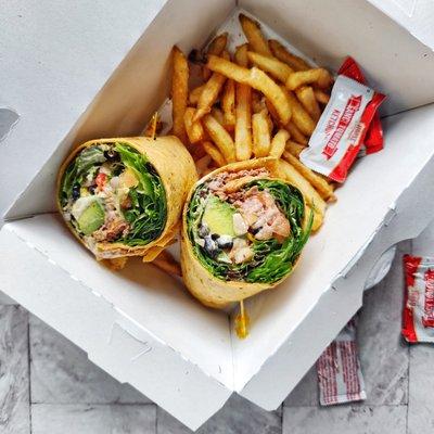 Grass Roots Wrap (vegan, made with Impossible burger)