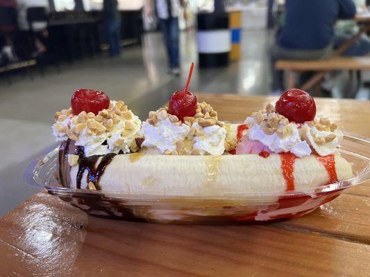 Banana split