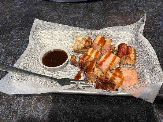 Pork Burnt Ends Appetizer