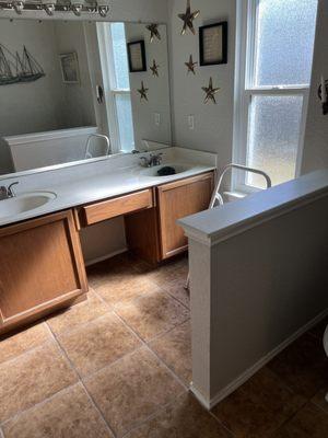 Before- Master Bathroom