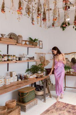 Pantry shop featuring local handmade goods, plants and home goods.