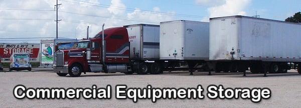 Semi truck storage in Riverview Fl.