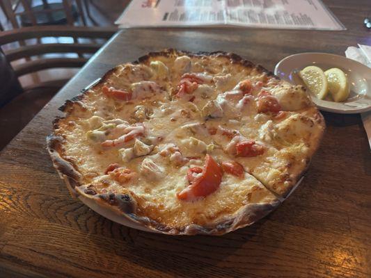 Chicken and Artichoke Pizza