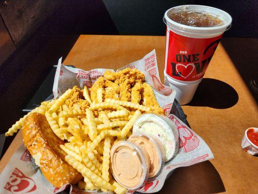 Caniac and a drink