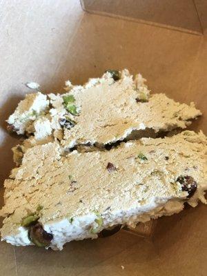 Halva - sesame sweet with pistachios. So good!