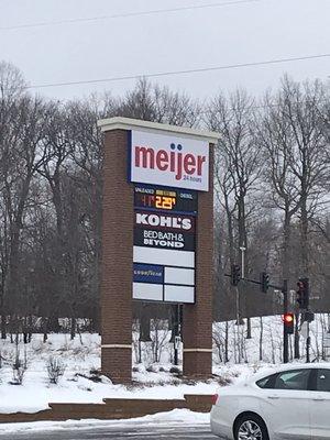 Next to Meijer