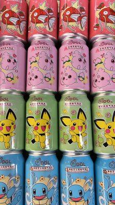 Pokémon sparkling water