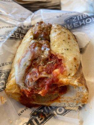 Meatball sub.  I give it a 5.5/10.