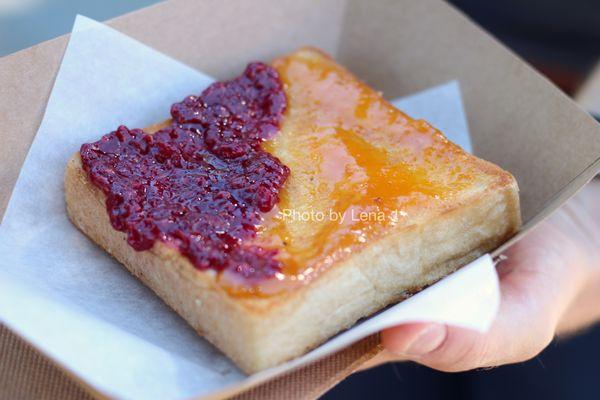 Jam & Butter Toast from Ayako & Family ($6)