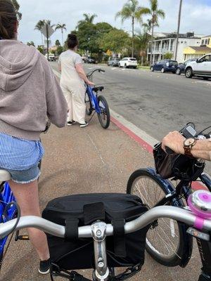 Riding around Coronado!