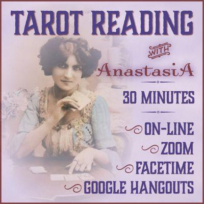 On-line Tarot and Vedic Astrology readings using Zoom or video chat