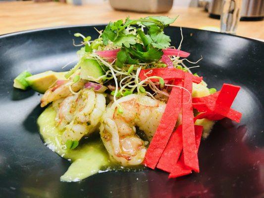 Shrimp Aguachile Ceviche