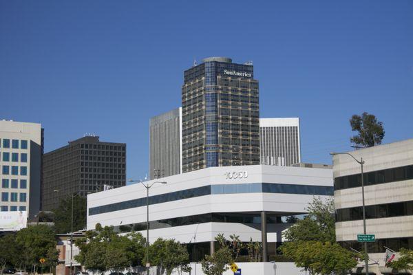 Therapist office is located on Santa Monica Blvd. in Century City