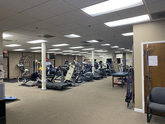 Fully equipped wellness center