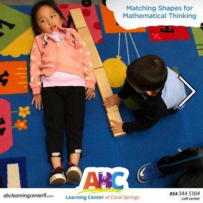 Matching Shapes for Mathematical Thinking This activity helps children develop math skills. In addition to counting skills, kids will think