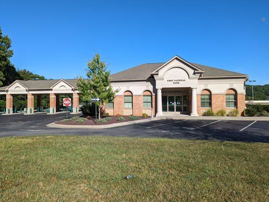 First National Bank's Vista Branch.