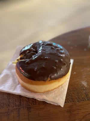 Boston creme donut