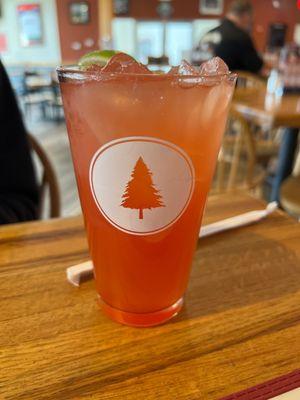 The heartbreaker drink for Valentine's Day.  Cranberry ginger mixed drink.