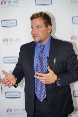 Dr. Stephen Cosentino, DO teaching at an Empire Medical Training workshop