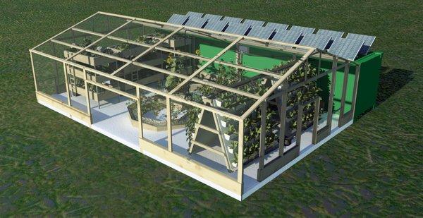 Aquaponics Greenhouse (coming soon)