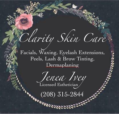 Facials, eyelash extensions, Dermaplaning, chemical peels and waxing....Come experience the best skin care in Meridian.