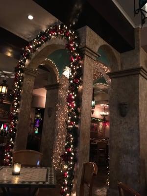 Entrance way to dining room