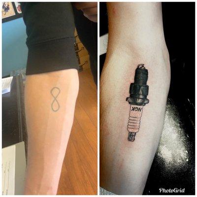 Cover up tattoo