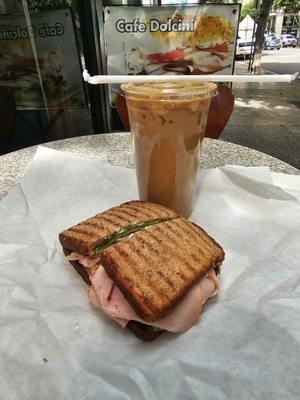 turkey avocado $8.75 vietnamese iced coffee $3.50