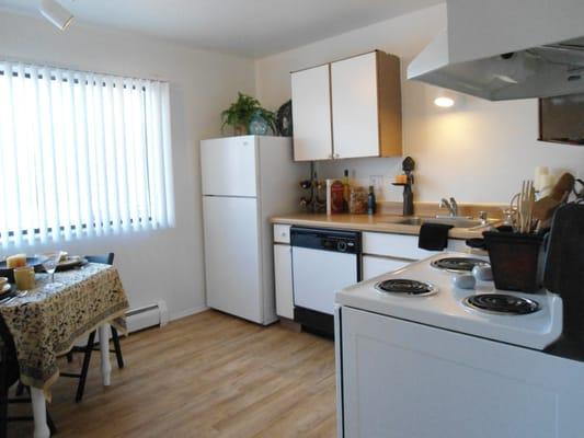 2 bedroom apartment home with large kitchen