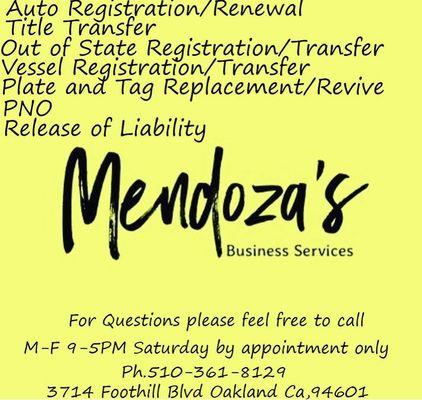 Mendozas Business Services