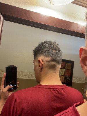 Ear was cut and look at the "FADE" is this worth $30 bucks?