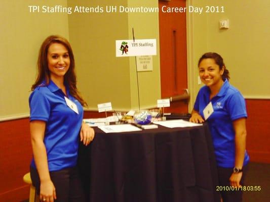 TPI Staffing Representatives Attend University Career Day