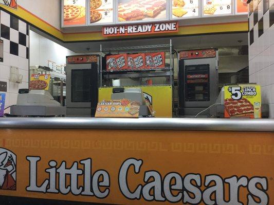 Little Caesars Lobby