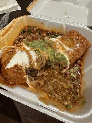 Carnitas Chimichanga