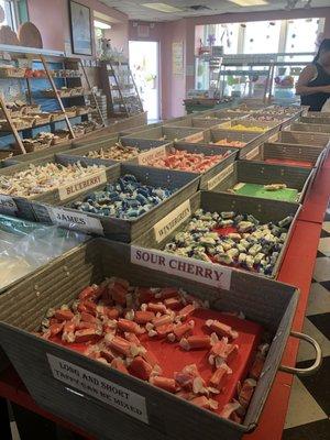 Pick your own saltwater taffy flavors