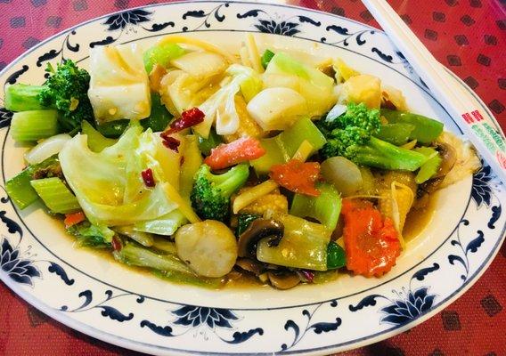 Spicy Vegetable stir-fry