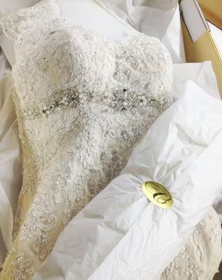 Wedding gowns preservations
 Committed. Insured. Guaranteed.